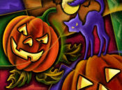 Картичка карнавал маски танци Хелоуин!